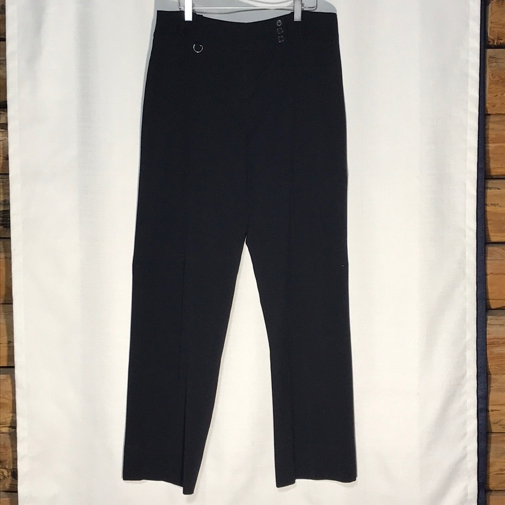 LARRY LEVINE Black Trousers